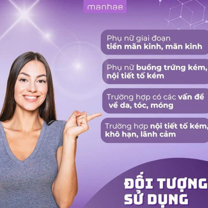 Viên uống cân bằng nội tiết Manhae Menopause Nutrisanté hỗ trợ phụ nữ tiền mãn kinh 60 viên 6 Viên Uống Cân Bằng Nội Tiết Manhae Menopause Nutrisanté Hỗ Trợ Phụ Nữ Tiền Mãn Kinh 60 Viên (2)